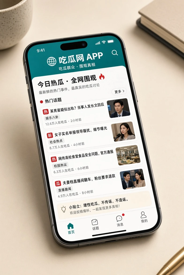 吃瓜网APP栏目图片